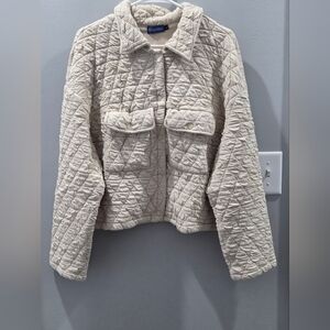 New Blue Waters Quilted Jacket - Large